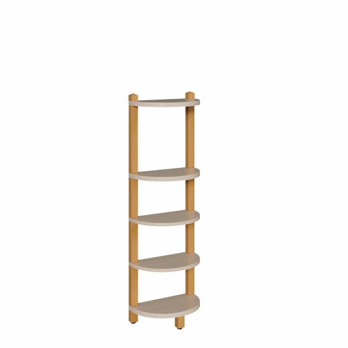 ST Abschlussregal 180°, 120 cm